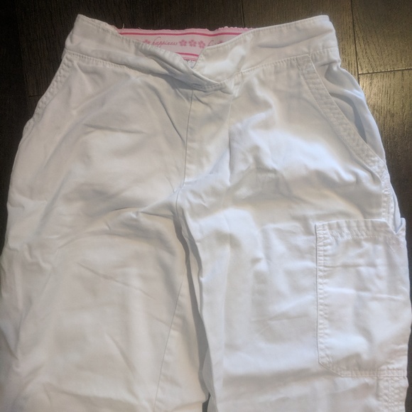 KOI Scrub Pants- White-XS - Picture 2 of 5
